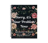 Personal Information Organizer Spiral Planner, Final Arrangements Funeral Planning Binder, Guided Estate Organizer, Records Notebook, Peace of Mind Guide