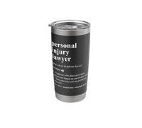Personal Injury Lawyer Funny Dictionary Definition Stainless Steel Insulated Tumbler