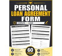 Personal Loan Agreement Form: Standard Promissory Note Contract for Repayment of Credit - For Family and Friends