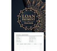 Personal Loan Payment Tracker: Debt Payoff Planner to Manage and Track Your for Financial Success
