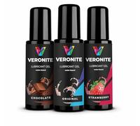 Personal Lubricant Mixed Pack (3 Flavours) - Water-Based Lubricant for Men & Women - Long Lasting, Non-Sticky, pH Balanced, Body Safe Intimate Gel - Variety Pack