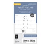 Personal Minimal Week On Two Pages 2025 Diary (Paperback Book)