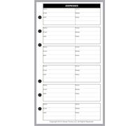 Personal Name & Address Record, with Tabs. 50 Sheets + Index, 3.75" x 6.75"