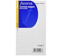 Filofax Refill Personal Name and Telephone, none