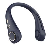 Personal Neck Fan Bladeless Digital Display | Wearable Around The Neck Fan