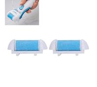 Personal Pedi By Laurant 2 Pack Replacement Rollers Heads for Electric Easy to Use With Just a Light Rub, You Can Aging C Callus Remover Professional Foot File Pedicure Tools for F