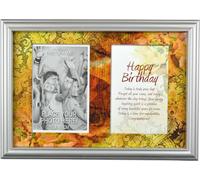 Personal Photo Frame With Stand Memory Picture Print Poem Wall Hanging Message Happy Birthday