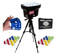 Personal Pitcher Pro Starter Package | Small Wiffle Ball Pitching Machine for Baseball & Softball Training