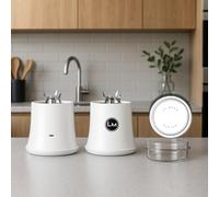 Personal Portable Blender for BALL Mason Jar, Blender Attachment Designed for wide mouth jars by Le Marq Design.