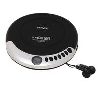 Personal Portable CD Player MP3 Denver DMP-391 Auto Resume for Audio Books