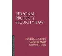 Personal Property Security Law, 3/e (Essentials of Canadian Law)