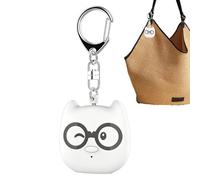 Personal Safety Alarm 130 dB Portable Rechargeable and Protective Personal Protective Device Key Ring Women Senior Travel Camping Hiking Climbing