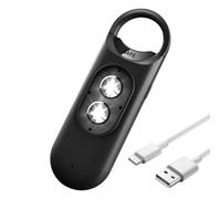 Personal Safety Alarm - 130DB with Strobe Light | Pocket Security Alert Device | Small Abdominal Protection Tool for Women, N