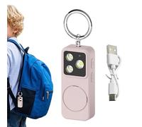 Personal Safety Alarm - ABS 2.8in Rechargeable. Keychain Device, 150db Siren, LED Visibility Problems Safety Protection Tool | Campus Night Walks Solo Commuting Travel Backpacks Belt