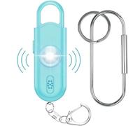 Personal Safety Alarm for Women, Softvox 130dB Loud Siren with SOS Strobe Light, Flashlight, 1000ft Audible, Double Speakers Help Kids, Elderly Emergency Call, Alert Panic Button Self Defense Devices