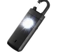 Personal Safety Alarm for Women with LED Flashlight, 130DB Siren Rape Panic Attack Alarm Self Defense Keychain Notice Strobe Light USB Rechargeable Low Battery, Gift for Kids Elderly College Girls