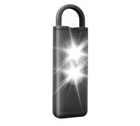 Personal Safety Alarm Strobe Light - Loud Sound SOS Keychain Siren With Carabiner, - Extra Loud 130dB Siren & LED Strobe Light, Rechargeable Personal Safetyy Panic Attack Safety Alarm