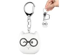 Personal Safety Alarm with Light, Portable and Cute Key Chain, Personal Protective Device Key Ring | for Women Children Senior Outdoor Hiking Running