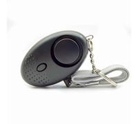 Personal Safety Alarms for Women, Reusable Police Approved 140DB Loud Alarm with LED Light, Small Personal Security Alarm Torch Keychain Safety Security Alarm Panic Rape Attack Safety Tool (Black)