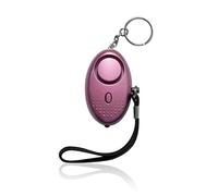 Personal Safety Alarms for Women, Reusable Police Approved 140DB Loud Alarm with LED Light, Small Personal Security Alarm Torch Keychain Safety Security Alarm Panic Rape Attack Safety Tool (Purple)