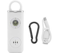Personal Security Alarm,The Original Personal Alarm for Women, Ami Alarm，A | Keychain With,Rechargeable,130 Db Siren,Strobe,Led Light. Helps The Elderly And Children Emergency Call