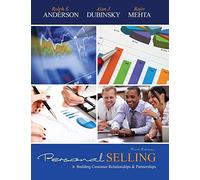 Personal Selling: Building Customer Relationships & Partnerships