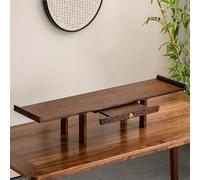 Personal Shrine Altar Table - Meditation Table with Pull-Out Storage for Homes, Temples, and Ancestral Halls - Ideal for Small Spaces