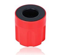 Personal Smoke Air Filter with Easy Exhale, Portable Odor Control Purifier for Home Office Car, Reduces Secondhand Smoke, Discreet Sploof Accessory for Parties and Travel (Red)