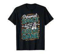Personal Space is a Myth When You Own a Great Dane Value Graphic T-Shirt