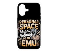 Personal Space Means Nothing To An Emu Emus Case for iPhone 17