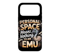Personal Space Means Nothing To An Emu Emus Case for iPhone 17 Pro Max