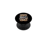 Personal Space Means Nothing To An Emu Emus PopSockets Adhesive PopGrip