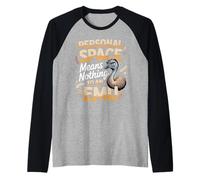 Personal Space Means Nothing to an Emu Emus Raglan Baseball Tee