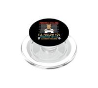Personal Stalker Dog Airedale I Will Follow You Dog Lover PopSockets PopGrip for MagSafe