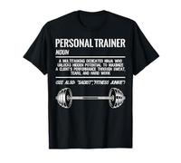 Personal Trainer Facts Gym Training Fitness Instructor T-Shirt