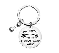 Personal Trainer Keyring Fitness Keyring Funny Trainer Keyring Workout Keychain Fitness Gift Funny Workout Coach Gym Coach Gifts Thanksgiving Gifts Christmas Birthday Gifts for Trainer Coach