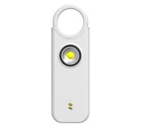 Personal Travel Alarm: 135dB Security Device Rechargeable Defense Device Compact Security Key Chain Portable Emergency Light | High Decibe Protection Tool