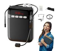 Personal Voice Amplifier - Pa System Speaker Lightweight Voice Enhancer | Adjustable Strap Wireless Amplifier for Teaching Trainers Tour Guides