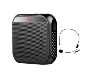Personal Voice Booster: Lightweight Rechargeable Microphone Speaker with Wired Headphones, Portable Adjustable Volume PA System Meetings Classrooms Physical Training for Speaking and Talking