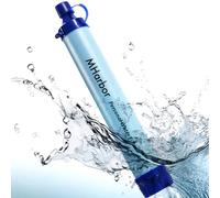 Personal Water Filter Straw,Outdoor Portable Filtration Emergency Survival Gear,Water Solutions Tactical,Gear for Hiking Camping Accessories,Travel Hunting Fishing Outing - 1 Pack
