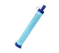 Personal Water Filter Straw Portable Filtration Remove Sediment E. Coli for Hiking, Camping, Travel, and Emergency Preparedness(Sky Blue)