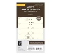 Filofax Personal Week on Two Pages 2025 Personal Organiser Insert