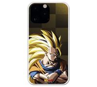 Personalaizer Compatible Case for iPhone 15 Pro MAX with Goku transparent