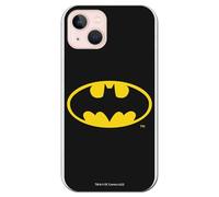 Personalaizer Flexible Case Compatible for iPhone 15 Logo Batman transparent