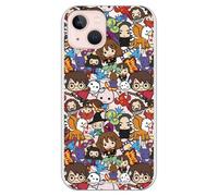 Personalaizer Flexible Case Compatible for iPhone 15 with Harry Potter Charms transparent