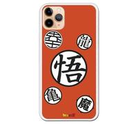 Personalaizer iPhone 11 Pro MAX Case - Dragon Ball Z Symbols white