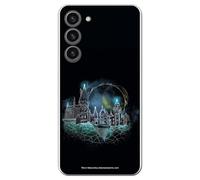 Personalaizer Official Harry Potter Case Compatible with Samsung Galaxy S23 Plus with Hogwarts Castle Design - Flexible TPU Silicone Case Transparent