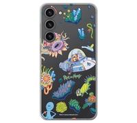 Personalaizer Ricktanical Flexible Case Compatible for Samsung S24 Plus Transparent