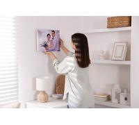 Personalise | Personalised Family Picture Photo Print Wall Art | framed canvas Prints from Photos Photo Canvas Print Custom Large Box Printing ready to hang 20x20cm (8x8In) Frame Depth 20mm