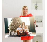 Personalise | Personalised Family Picture Photo Print Wall Art | framed canvas Prints from Photos Photo Canvas Print Custom Large Box Printing ready to hang 61x41cm (24x16In) Frame Depth 20mm